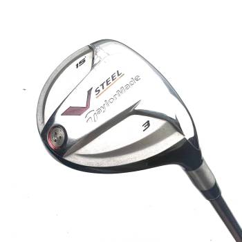 Taylormade V Steel 3 Wood / 15 Degree / Taylormade Ultra Lite Graphite 65 Regular Flex