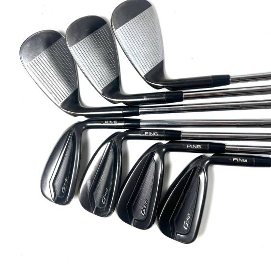 Ping G710 Irons / 6-SW + UW / KBS Tour 110 Regular Flex