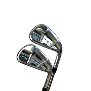 Callaway Rogue Pro Irons / 4-PW+AW / Recoil ESX 460 Regular Flex