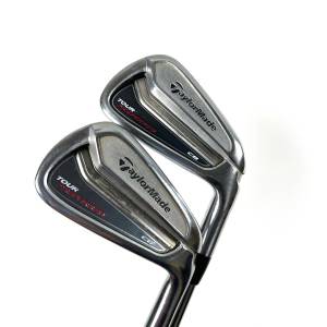 Taylormade Tour Preferred CB Irons / 4-PW / N.S. Pro Zelos 7 Stiff Flex