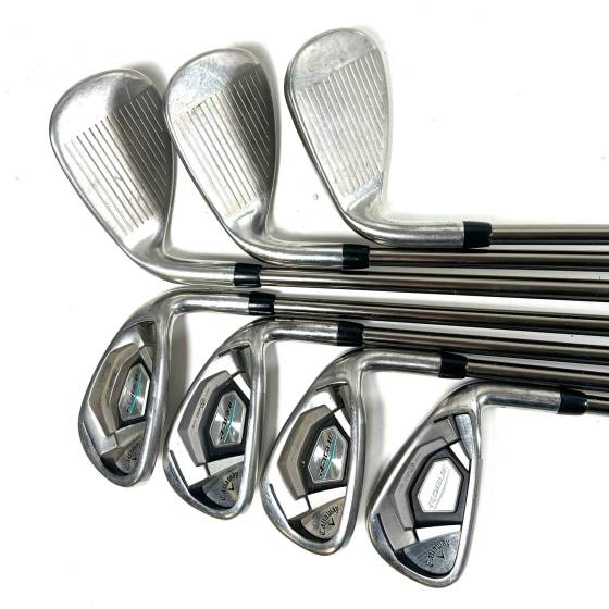 Callaway Rogue Irons / 6-SW + AW / Recoil ESX Regular Flex