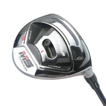 Taylormade M5 Titanium 3 Wood / 15 Degree / Accra FX 2.0 Regular Flex