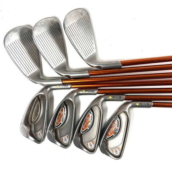 Ping G10 Irons / 4-PW / TFC 129 Senior Flex