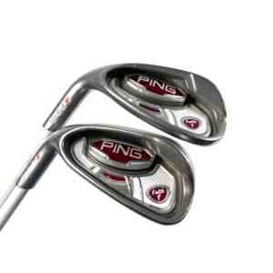 Left Handed Ping Faith Irons / 7-SW / ULT 200 Ladies Flex