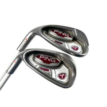Left Handed Ping Faith Irons / 7-SW / ULT 200 Ladies Flex