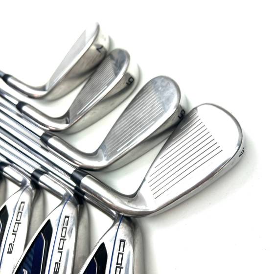 Left Handed Cobra Fly XL Irons / 4-SW / Cobra XL Regular Flex