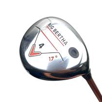 Callaway Big Bertha Fusion 4 Wood / 17 Degree / Aldila NVS 55 Ladies Flex
