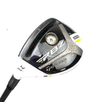 Left Handed Taylormade RBZ Stage 2 4 Hybrid / 22 Degree / Rocketfuel 65 Regualr Flex