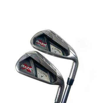 Callaway RAZR X Irons / 6-SW + LW / Callaway 56 Ladies Flex