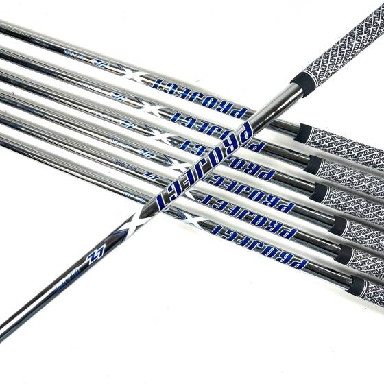 New Taylormade P7MB 2023 Irons / 4-PW / Project X LZ X-Stiff Flex
