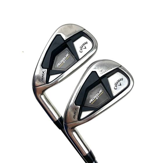 Left Handed Callaway Rogue ST Max Irons / 6-AW / Recoil Dart 65 Regular Flex