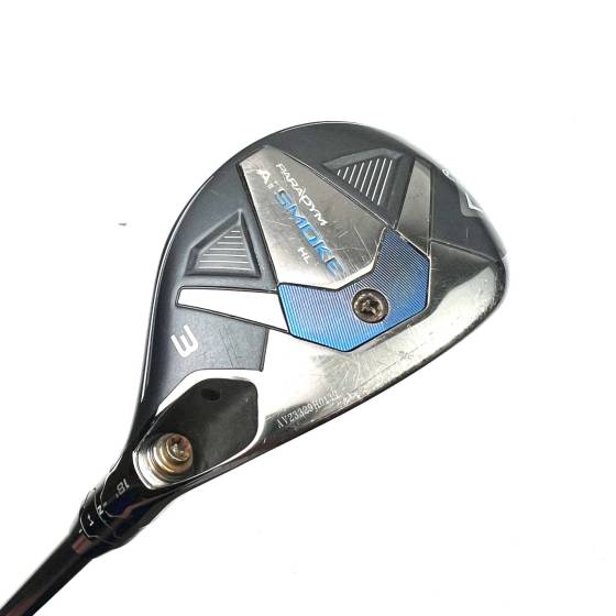 Callaway Paradym AI Smoke HL 3 Hybrid / 18 Degree / Cypher 70 Stiff Flex