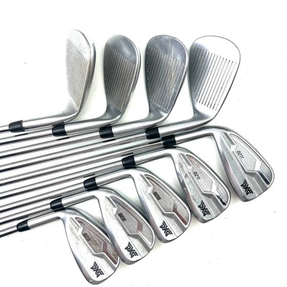 Left Handed PXG 0211 Irons / 5-LW / Elevate MPH 95 Regular Flex