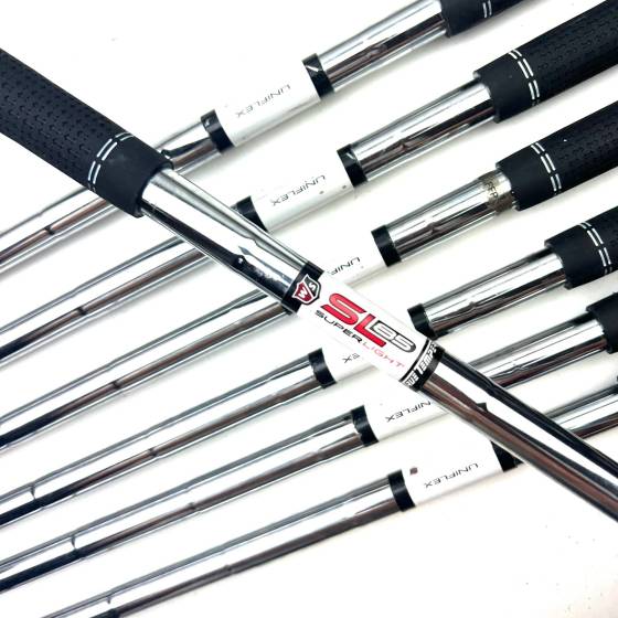 Left Handed Wilson Staff D100 Irons / 5-SW / Uniflex