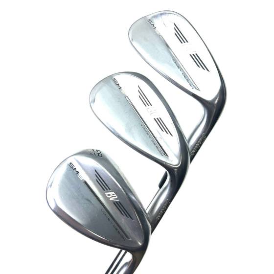 Titleist Vokey SM9 Wedge Set / 50, 54, 58 / Project X Rifle Stiff Flex
