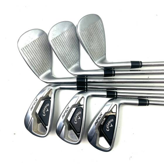 Callaway Apex DCB Irons / 5-PW / True Temper Elevate Regular Flex
