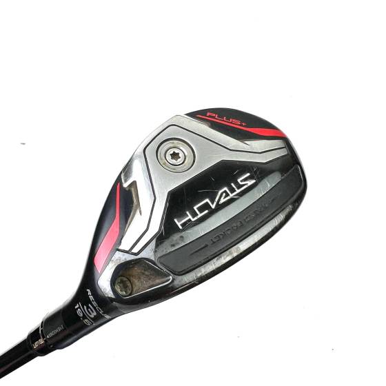 Taylormade Stealth Plus 3 Hybrid / 19.5 Degree / HZRDUS Smoke RDX Stiff Flex
