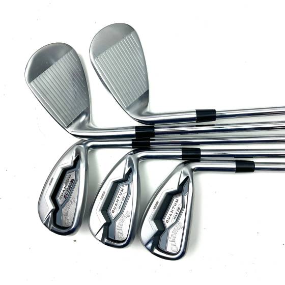 Callaway Quantum Max OS Irons / 7-GW / Elevate 85 Regular Flex