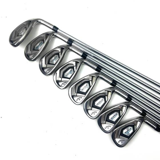 Callaway Rogue Irons / 4-PW+AW / True Temper XP 95 Regular Flex