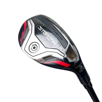 Taylormade Stealth Plus 3 Hybrid / 19.5 Degree / HZRDUS Smoke RDX Stiff Flex