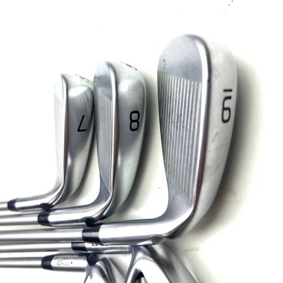 Left Handed Ping G430 Irons / 7-SW / Fujikura Alta Quick 45 Regular Flex