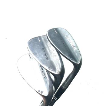 Cleveland RTX-3 Wedge Set / 52, 56, 60 Degree / Dynamic Gold Wedge Flex