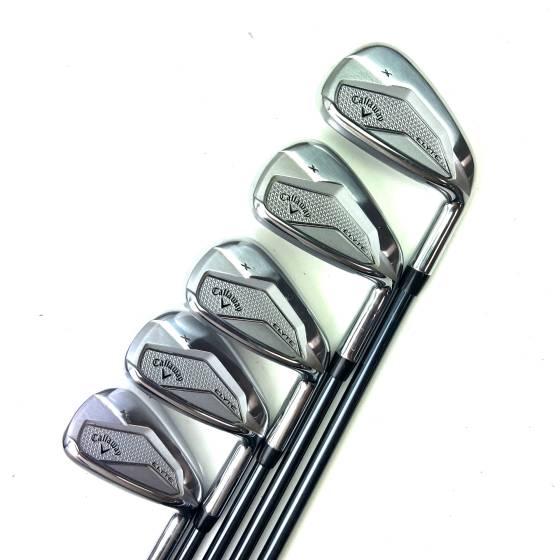 Callaway Elyte X Irons / 8-SW + AW / Recoil HDC Dart 70 Senior Flex