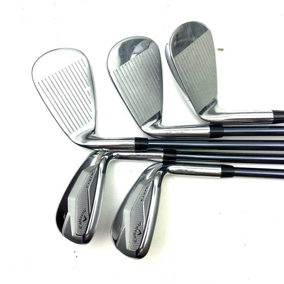 Callaway Elyte X Irons / 8-SW + AW / Recoil HDC Dart 70 Senior Flex