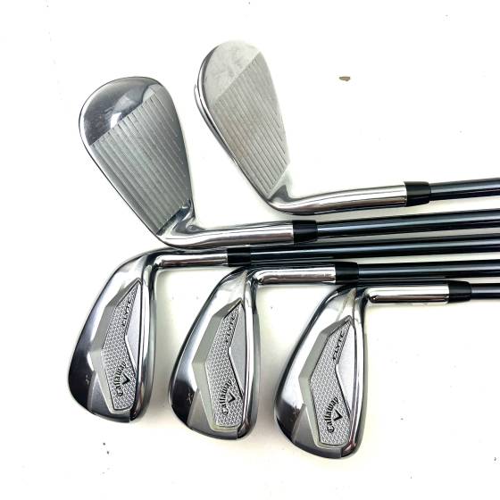 Callaway Elyte X Irons / 8-SW + AW / Recoil HDC Dart 70 Senior Flex