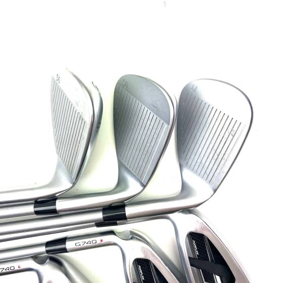 Left Handed Ping G740 Irons / 8-UW + 50 + 56 / Alta Quick 45 Senior Flex