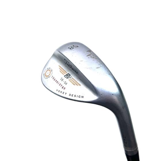Titleist Vokey Spin Milled CC Lob Wedge / 58 Degree / True Temper Dynamic Gold Stiff Flex