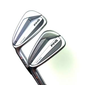 Left Handed Ping I240 Irons / 6-UW / AWT 3.0 Regular Flex