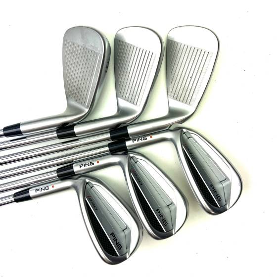 Left Handed Ping I240 Irons / 6-UW / AWT 3.0 Regular Flex