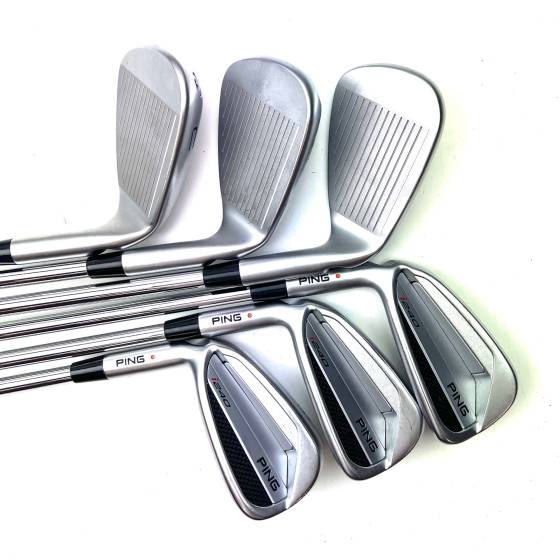 Left Handed Ping I240 Irons / 6-UW / AWT 3.0 Regular Flex