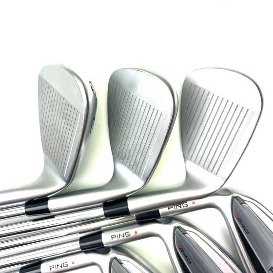 Left Handed Ping I240 Irons / 6-UW / AWT 3.0 Regular Flex