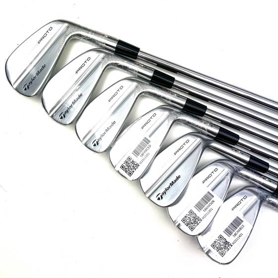 New Taylormade Rors Proto Irons / 4-PW / Project X X-Stiff Flex