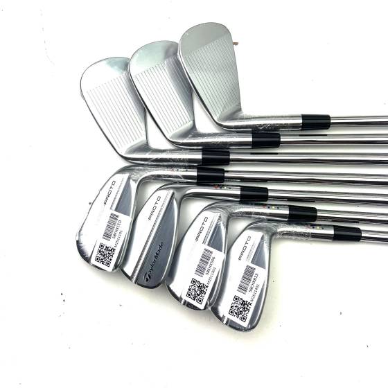 New Taylormade Rors Proto Irons / 4-PW / Project X X-Stiff Flex