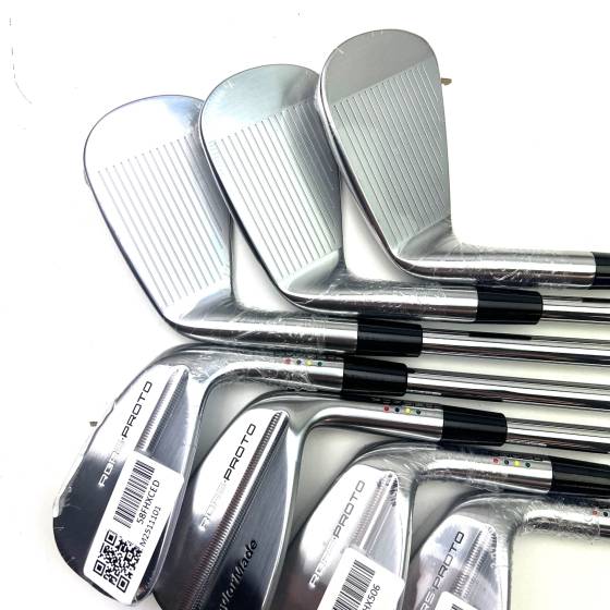 New Taylormade Rors Proto Irons / 4-PW / Project X X-Stiff Flex