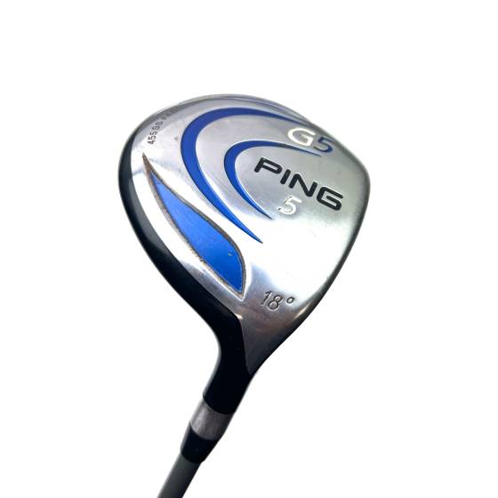 Ping G5 5 Wood / 18 Degree / TFC 100 Regular Flex