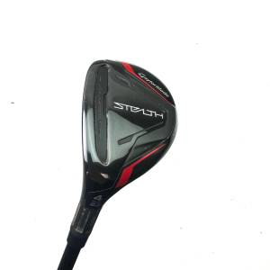 Left Handed Taylormade Stealth 4 Hybrid / 22 Degree / Fujikura Ventus Regular Flex