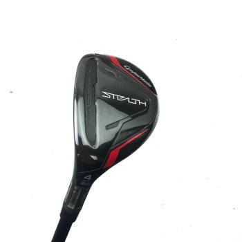 Left Handed Taylormade Stealth 4 Hybrid / 22 Degree / Fujikura Ventus Regular Flex