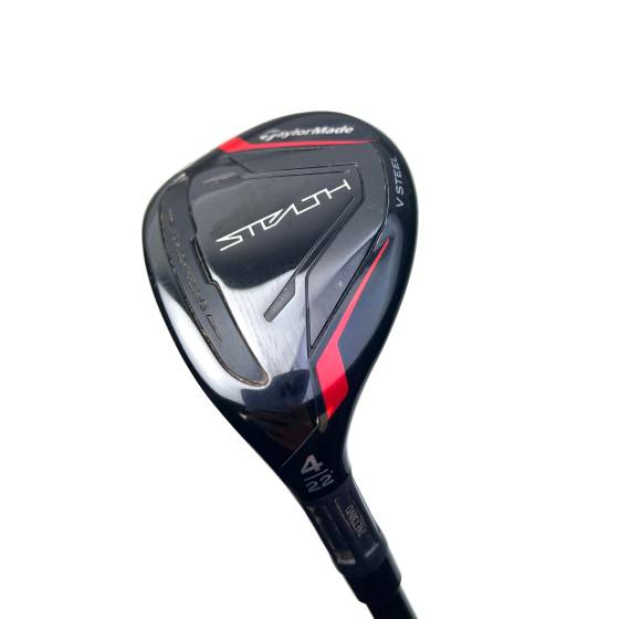 Left Handed Taylormade Stealth 4 Hybrid / 22 Degree / Fujikura Ventus Regular Flex
