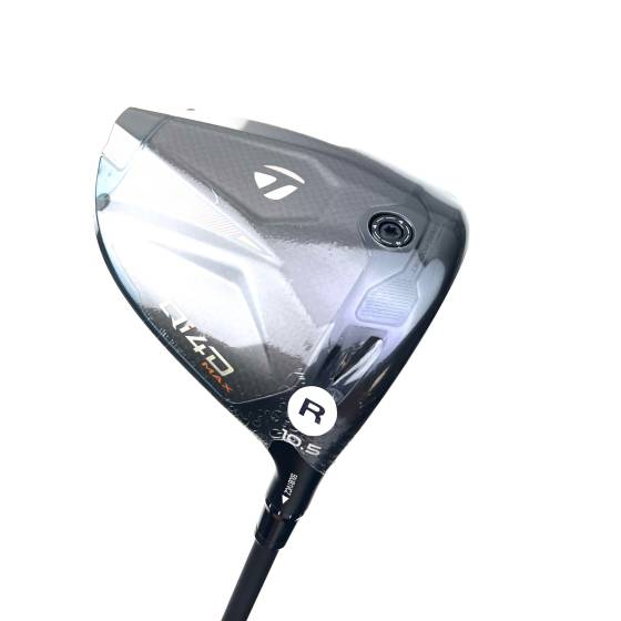 New Taylormade QI4D Max Driver / 10.5 Degree / REAX 50 Regular Flex