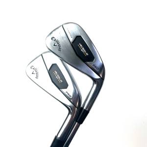 Callaway Rogue ST Pro Irons / 4-PW+AW / Project X Rifle Regular Flex