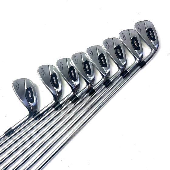 Callaway Rogue ST Pro Irons / 4-PW+AW / Project X Rifle Regular Flex