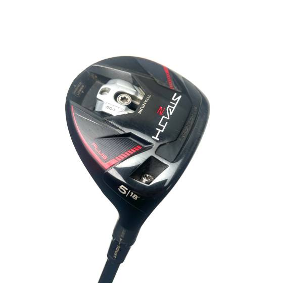Taylormade Stealth 2 Plus 5 Wood / 18 Degree / Kai’li Red 75 Stiff Flex