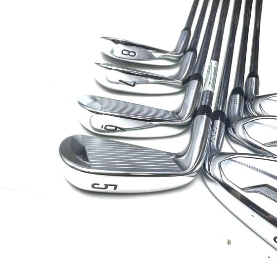 Titleist T200 2021 Irons / 5-PW + 48 Degree / AMT Black S300 Stiff Flex