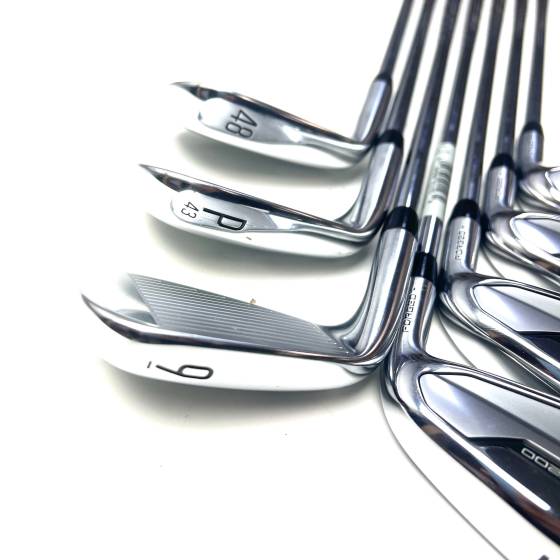 Titleist T200 2021 Irons / 5-PW + 48 Degree / AMT Black S300 Stiff Flex