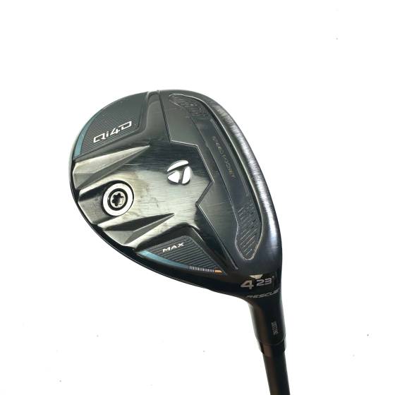 Taylormade QI4D Max 4 Hybrid / 23 Degree / REAX 50 Stiff Flex