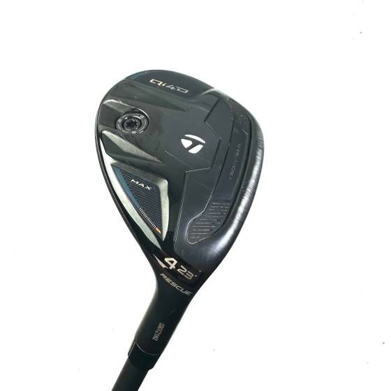 Taylormade QI4D Max 4 Hybrid / 23 Degree / REAX 50 Stiff Flex